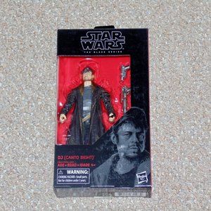 2017 Hasbro Star Wars The Last Jedi 6" Black Series DJ (Canto Bight) MIB New